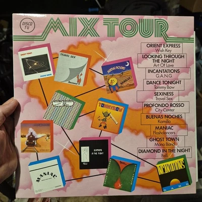 Various - Mix Tour Italy 1984 Italo Disco Music Vinyl NM - Bild 1 von 4