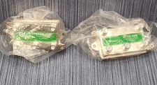 Lot of 2 x Cabletronix ctvs-4sb Coax Splitter Wideband / SWIM RF 4-Way