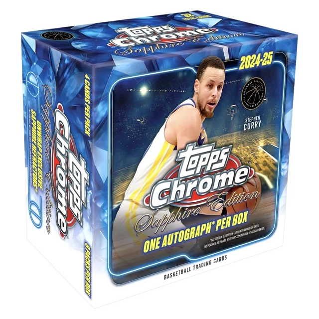 2024-25 Topps Chrome Sapphire Basketball Hobby Box (!)