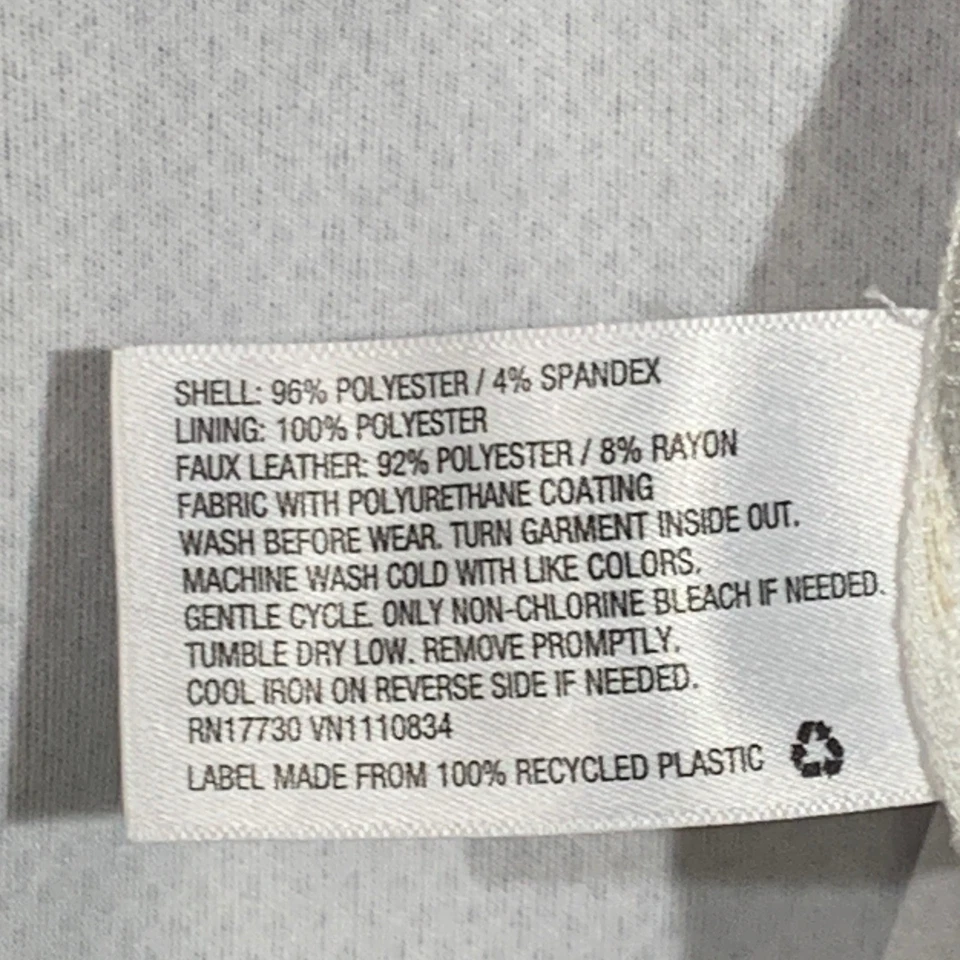 Girls Party Dress Black Gold Floral Perforated Lined Size L 10/12 - Image 3 of 4