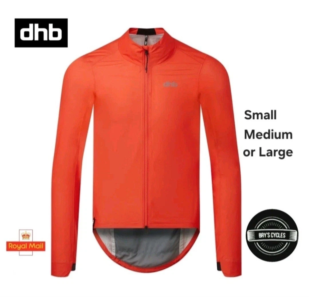 dhb Aeron Men's Tempo 3 Waterproof Cycling Jacket - Grenadine - S/M/L - RRP£130