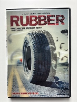 Rubber DVD 2010 Quentin Dupieux Canadian Lenticular Packaging OOP HTF Rare Cult