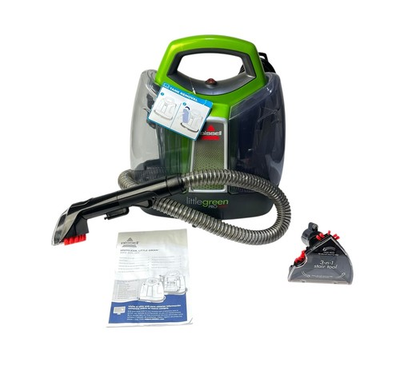 #ad BISSELL Little Green ProHeat Handheld Cleaner Green 2513G TESTED WORKS GREAT $50.55