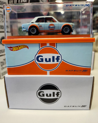 Hot Wheels Red Line Club Gulf Oil Datsun 510