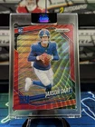 2025 Panini Prizm - Rookies Jaxson Dart #332 Red Wave Prizm /149 (RC)