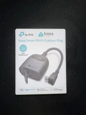 TP-Link Kasa Outdoor Smart Plug Smart Home Wi-Fi Outlet Timer KP401 Alexa Google