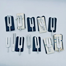 Lot of 12 KEI Tuning Forks Set Even & Odd Fre...