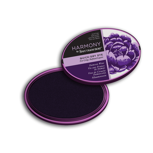 Crafters Companion - Spectrum Negro - Tinte de secado rápido con almohadilla de tinta Harmony - Imagen 6 de 38