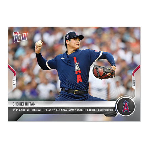 2021 Topps Now 508 Shohei Ohtani