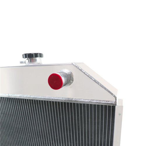 F4 Car Engine Radiator 3 ROW Aluminum Radiator Fit 1942-52 Ford F1 F2 F3 F4 Pickup Truck V8 ...