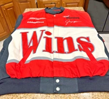 Nascar Winston Cup No Bull Jacket VTG NOS Jimmy Spencer #23 JH Design XL 1998