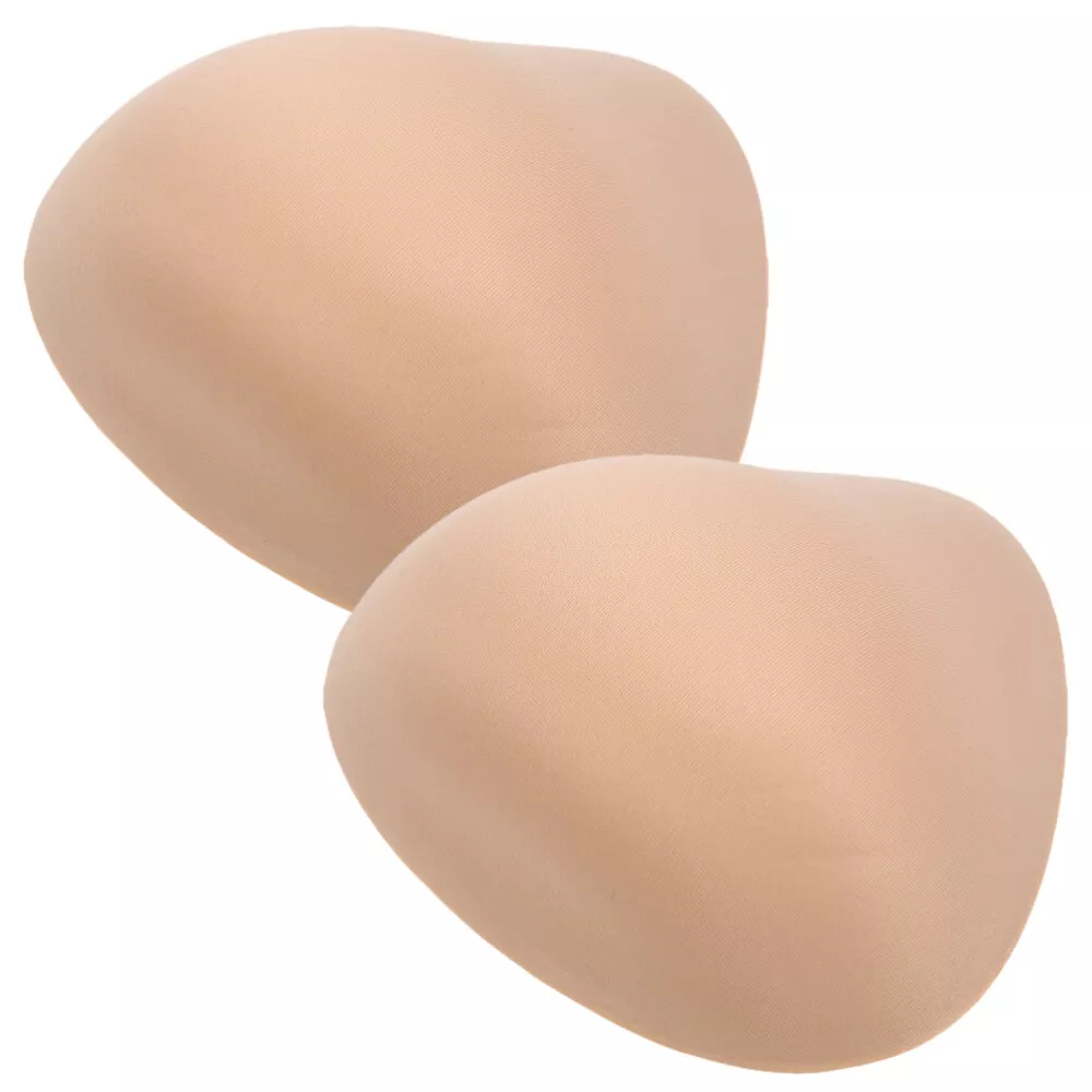 2 Pcs push up sticky bra Prosthetic Breasts Fake Inserts Filler Tape Bras  Women