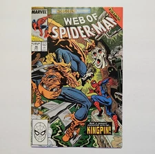 Web Of Spider-Man #48 (1989) KEY 1st Demogoblin App Gemini We Combine VF/NM  ~A2