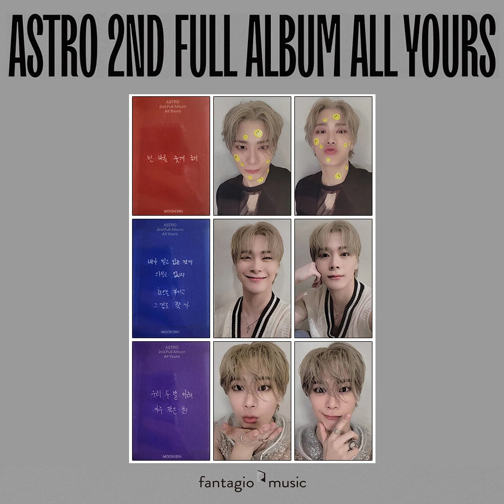 ASTRO 2nd Album - All Yours [Moonbin Photocard]