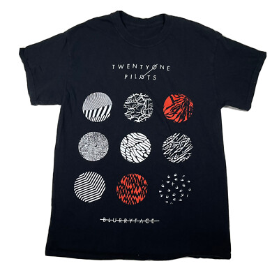 Twenty One Pilots Tops Twenty One 21 Pilots Blurryface Black T-Shirt Size Medium