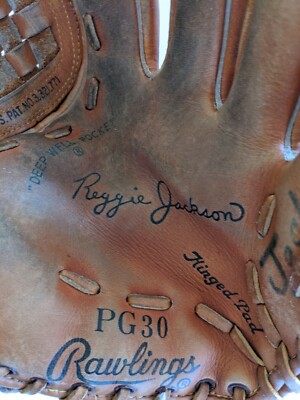Rawlings PG30 Reggie Jackson Fastback Baseball Glove RHT Leather