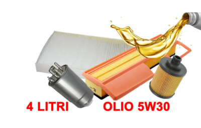 KIT FILTRI TAGLIANDO Fiat Grande Punto 199 1.4 8V 56Kw 77Cv 350A1000 EUR 19,87 - IT - Foto 2