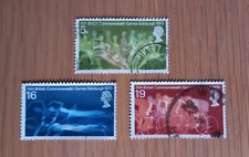 Complete GB used stamp set: 1970 Ninth British Commonwealth Games