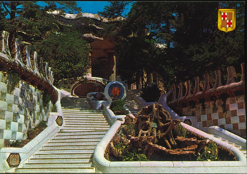 Espana - Spain - Barcelona - Antoni Gaudí - Park Güell