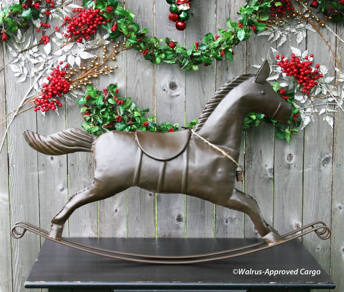 Pottery barn 2025 rocking horse