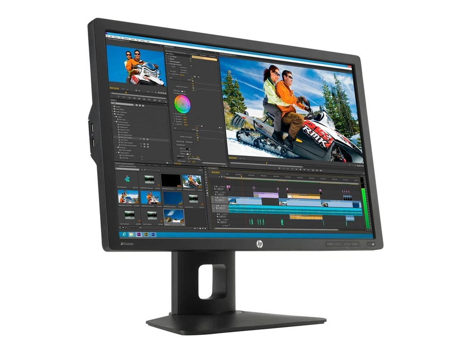 HP Z24i Monitor 24 Zoll WUXGA IPS 60Hz schwarz (DVI-D, VGA, DisplayPort) - Bild 3 von 3