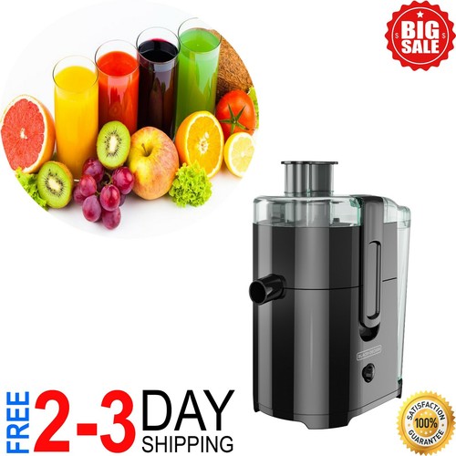 Extractor De Jugos Para Frutas Y Vegetales Acero Inoxidable Exprimidor De  jugo | eBay