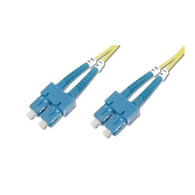 Cavo Fibra Ottica 15 Metri LC-LC Duplex Monomodale 9/125 - Jumper Ottico Per Reti LAN, Alta Velocità