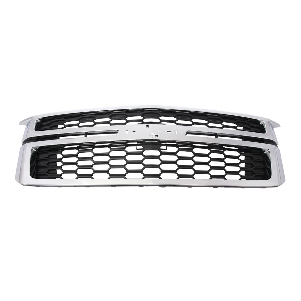 For 2015-2020 Chevrolet Chevy Tahoe Suburban Front Upper Grille 84724083 Chrome Foto 3 de 4