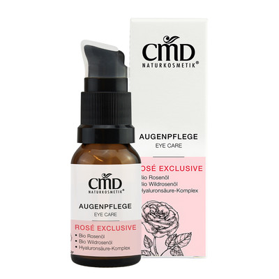 CMD Naturkosmetik Rose Exclusive Hyaluron Augenpflege, 15 ml