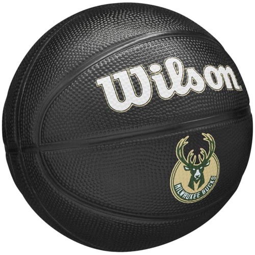 pelotas de baloncesto Unisex, Wilson Team Tribute Milwaukee Bucks Mini Ball, neg - Imagen 2 de 4