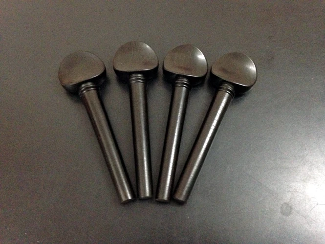 12 pcs OUD Pegs Ebony Swiss Model A quality with Persian Eye  55 / 9 / 7 mm - Image 3 of 4