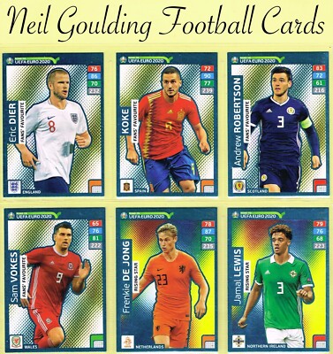 Panini ROAD TO EURO 2020   FANS LIEBLING/RISING STERN   Karten #235 bis #297