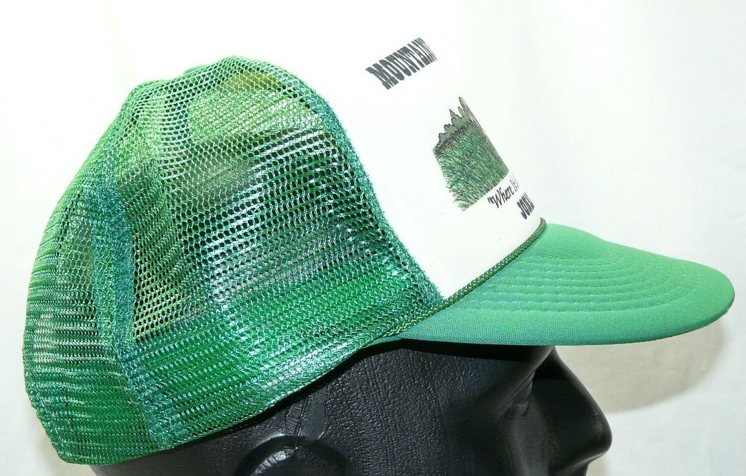 John Deere Mountaineer Equipment Trucker Hat Where It… Gem