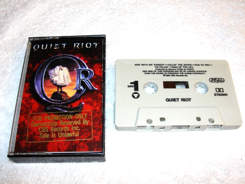 Quiet Riot - Self-Titled S/T, 1988, CBS Records, Cassette, Metal