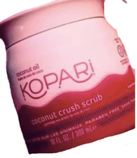 Kopari Exfoliating Crush Scrub Full Size 8 oz Body Vegan