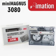 IMATION DATA STORAGE 3M MINIMAGNUS 3080 TAPE CARTRIDGE 1.6GB QIC-3080