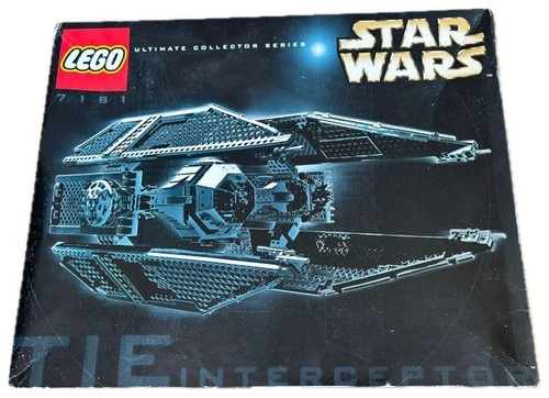 LEGO 7181 TIE Interceptor UCS Star Wars New Sealed Bags Open Box