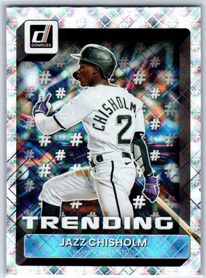 2022 Donruss #T-3 Jazz Chisholm Trending Vector