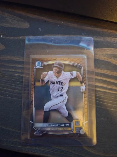 2025 Bowman - Chrome Prospects Konnor Griffin #BCP-86 Reptilian Refractor (RC)