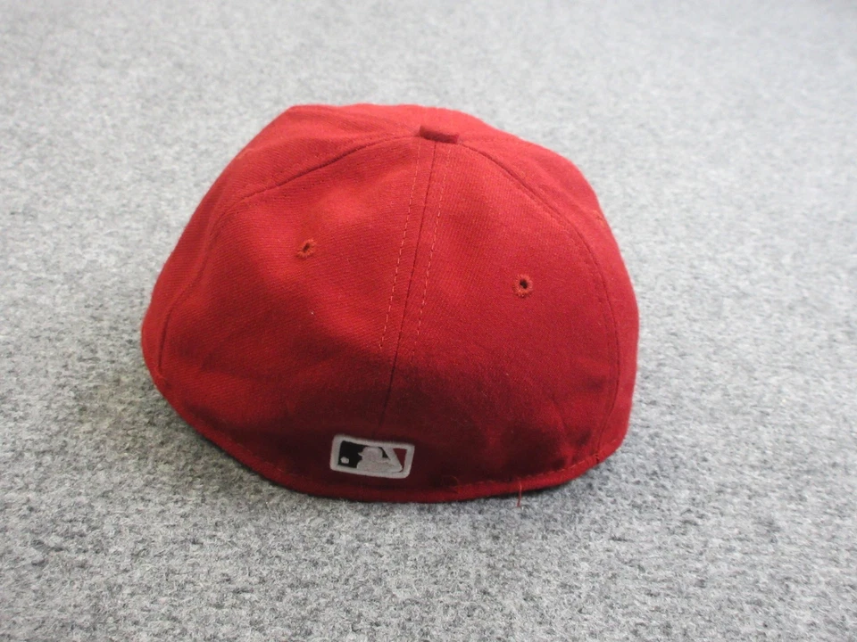 Arizona Diamondbacks Hat Cap Fitted Mens 6 7/8 Red MLB Baseball On Field New Era - Image 3 of 4