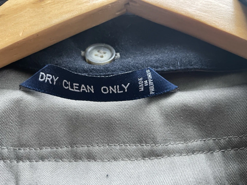 Gabardina Bradley Jons aislada de doble pecho con cinturón para hombre 42 forrada de lana tostada Foto 3 de 4