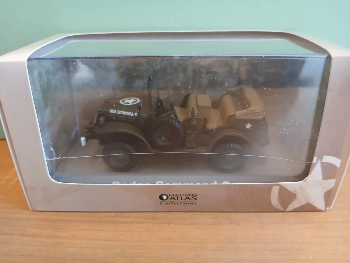 SOLIDO MILITAIRE ARMÉE 1/50 - Lot Dodge 6X6 avec Remorque + Kaiser Jeep Bâché EUR 30,00