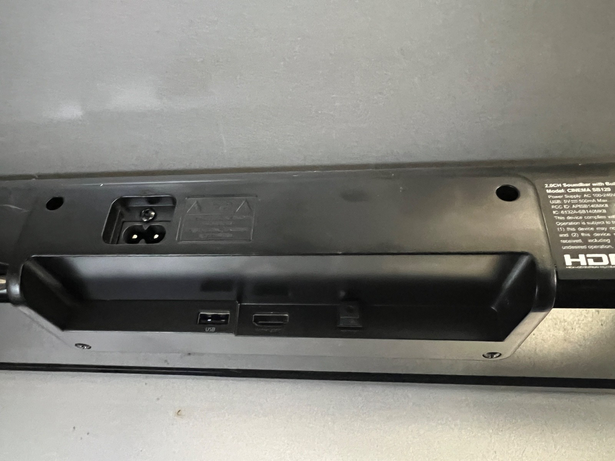 JBL Cinema SB120 2.0 Channel Soundbar with Built-in Subwoofer