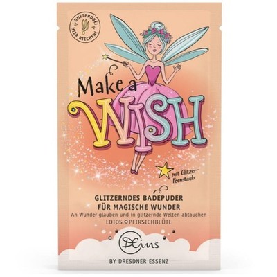 Make a Wish Glitzer-Badepulver 60g, Dresdner Essenz