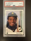 1989 UPPER DECK STAR ROOKIE #1 KEN GRIFFEY JR. ROOKIE RC PSA 8