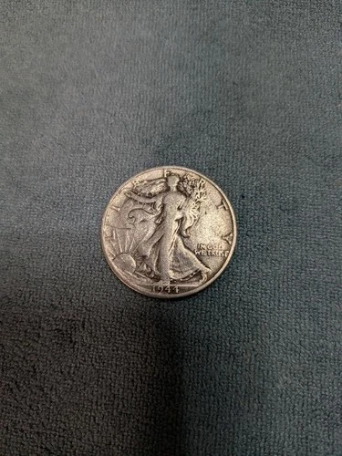 1944 S walking liberty half dollar