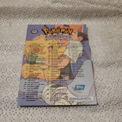 pokemon gotta catch em all cards value Gotta Catch Em All Topps Pokémon Card