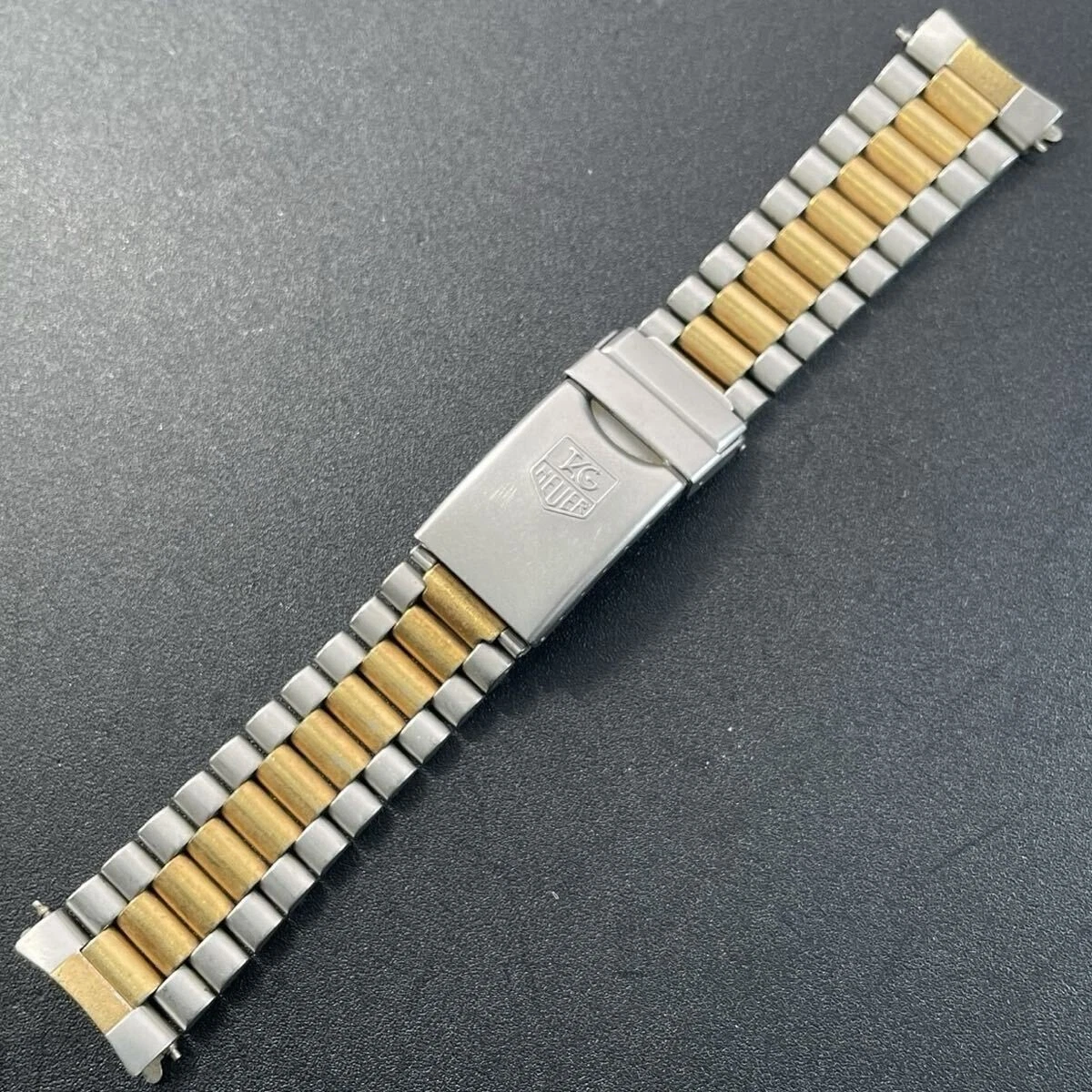 Cinturino Acciaio Inox Oyster 20mm Per TAG Heuer Aquaracer 2000 - Bracciale Nuovo Argento