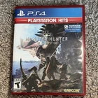 Monster Hunter World Capcom Rated T for PS4, 2018 Edition PlayStation Hits