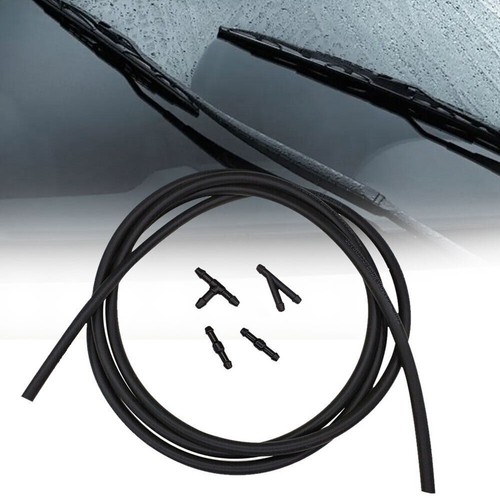 Useful Hose Kits Wiper Hose Connectors Rubber&Plastic T-Type Tube Pipe - Picture 2 of 12